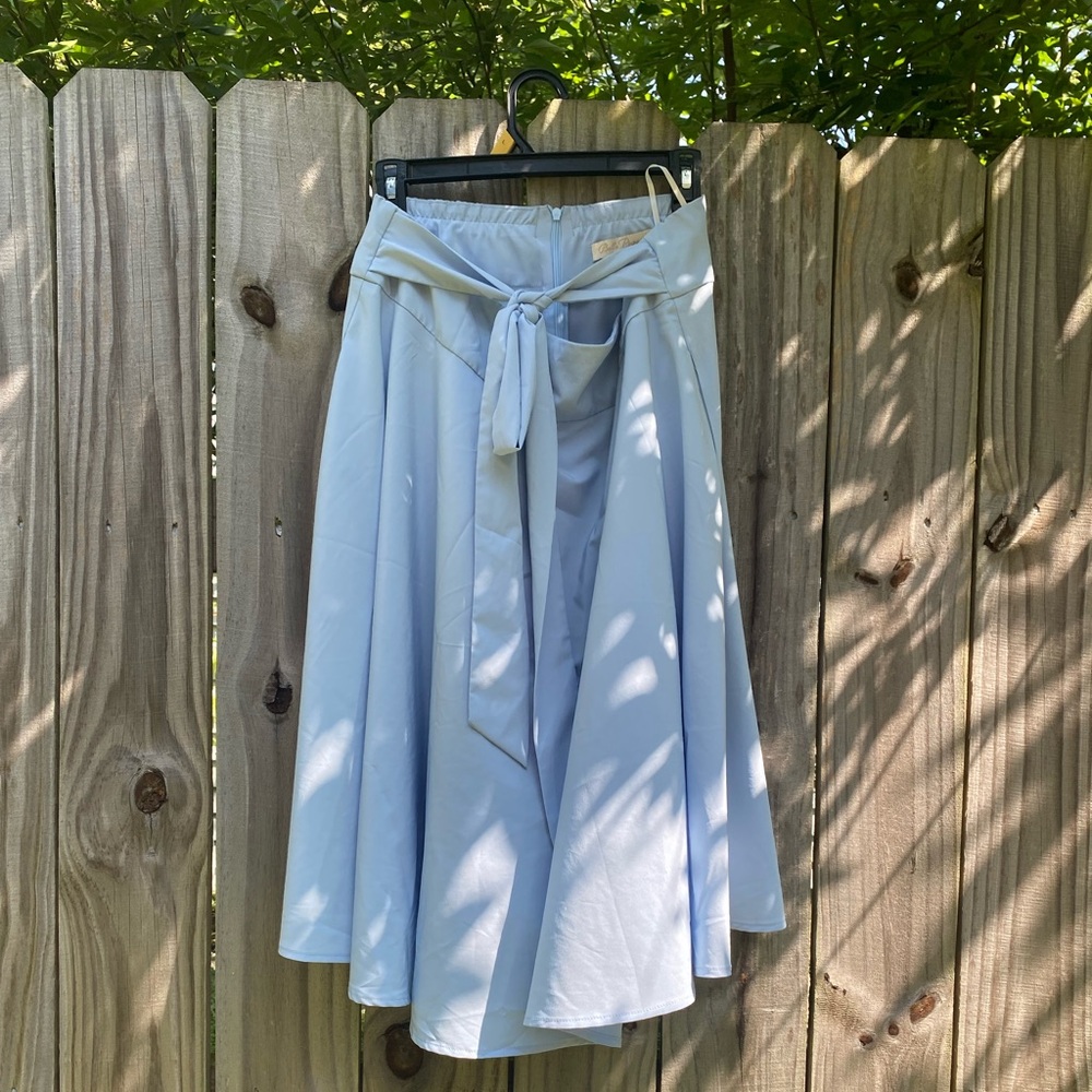 Bella Paque Light Blue Women's Skirt